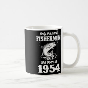 71 Year Old Fish Fisher Fisherman 1954 71st Fishin Coffee Mug
