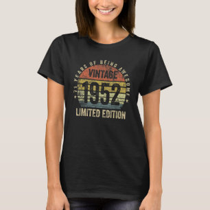 71 Year Old Tee Vintage 1952 Limited Edition 71st 