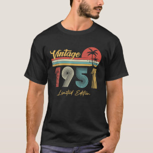 71 Year Old Vintage 1951 Limited Edition 71th T-Shirt