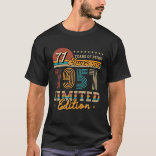 71 Yr Old Vintage 1951 Limited Edition Gift Idea 7 T-Shirt