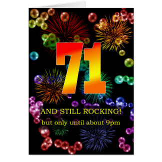 71st Birthday Still Rocking
