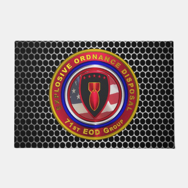 71st Explosive Ordnance Disposal Group  Doormat (Front)