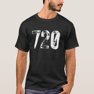 720 Area Code Denver CO Mobile Telephone Area Code T-Shirt
