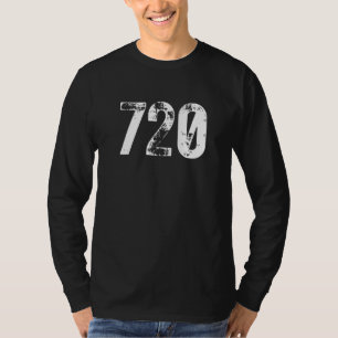 720 Area Code Denver CO Mobile Telephone Area Code T-Shirt