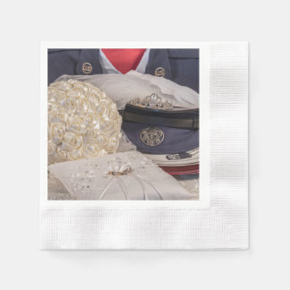 7263-Military Wedding Napkin