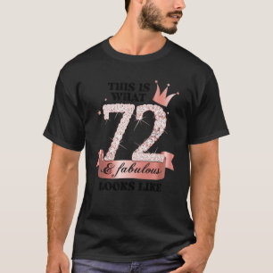 72 & Fabulous I Rose And White Party Group Candid  T-Shirt