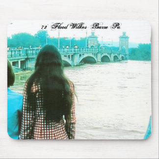 72' Flood Wilkes-Barre Pa. Mouse Mat