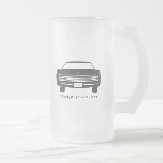 72 Imperial Frosted Glass Beer Mug (Right)