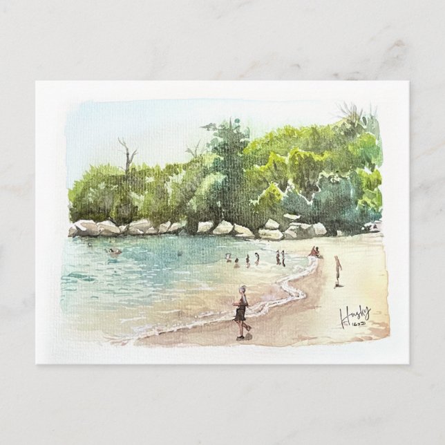 72: Shelly beach Postcard (Front)