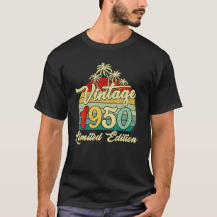 72 Years Old Vintage 1950 72Nd Birthday Party Men T-Shirt