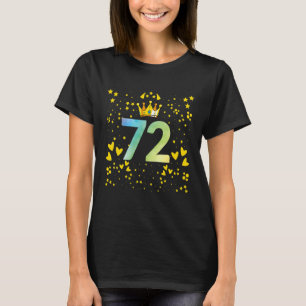 72nd birthday anniversaries T-Shirt
