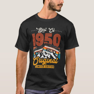 72Nd Birthday Gifts Vintage Since 1950 72Nd Birthd T-Shirt