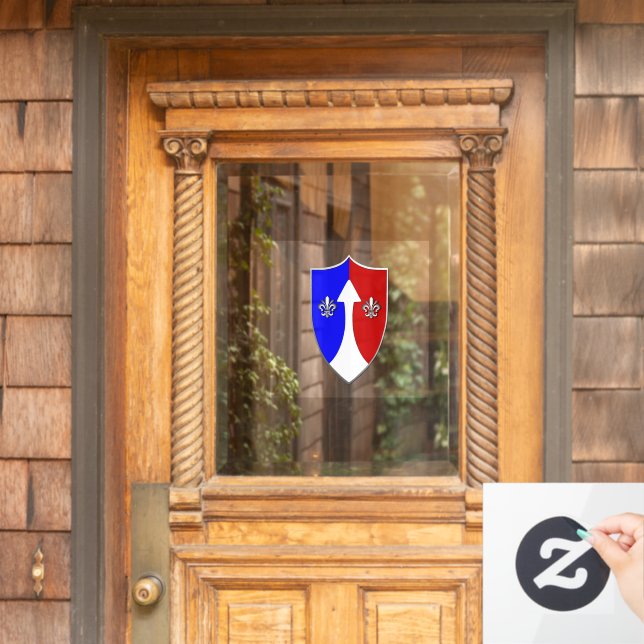 72nd Ordnance Patch Window Cling (Home Door)