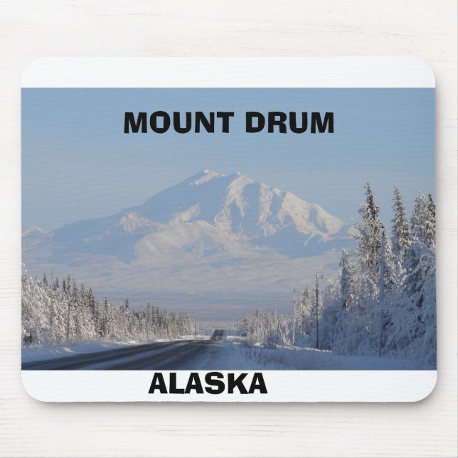 73499609-O, MOUNT DRUM, ALASKA MOUSE MAT (Front)