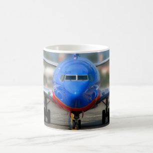 737 AIRLINER COFFEE MUG