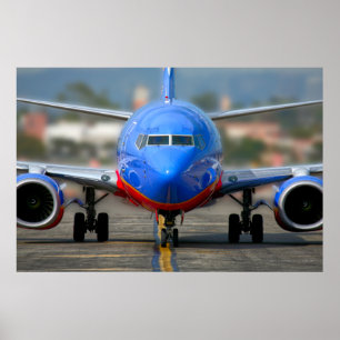 737 AIRLINER POSTER