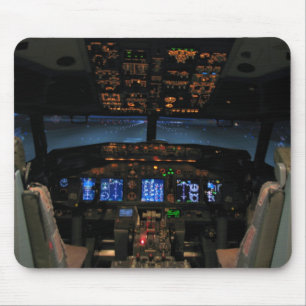 737 cockpit mouse mat