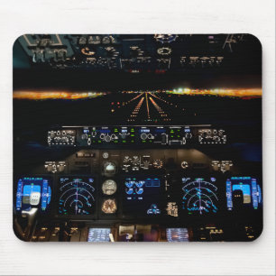 737 Flight Deck Mouse Pad
