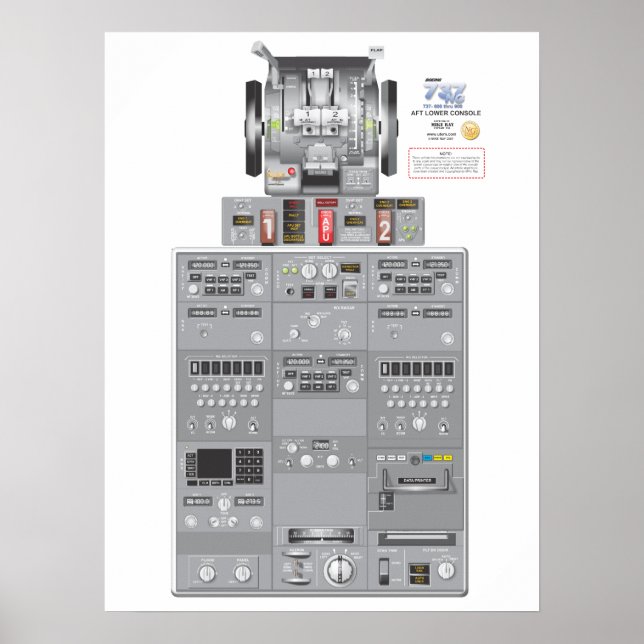 737NG Lower Aft Poster (Front)