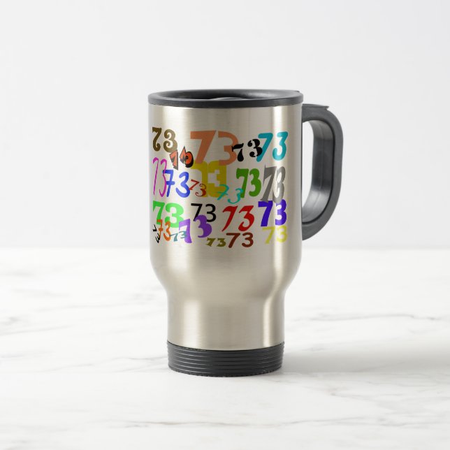 73 Ham Radio Code Mug (Front Right)