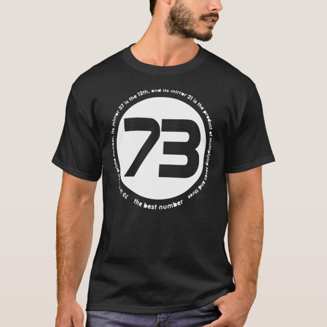 73 is the best number Classic T-Shirt (Front)