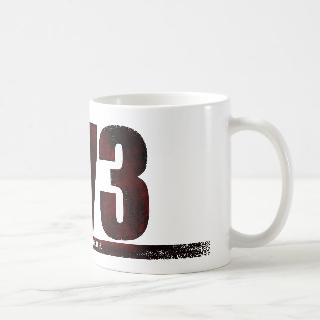 73 - the best number coffee mug (Right)