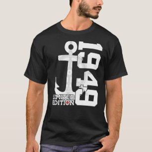 73 Year Capacity 1949 Sailor 73rd Birthday T-Shirt