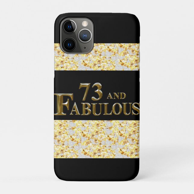 73rd Birthday  Case-Mate iPhone Case (Back)