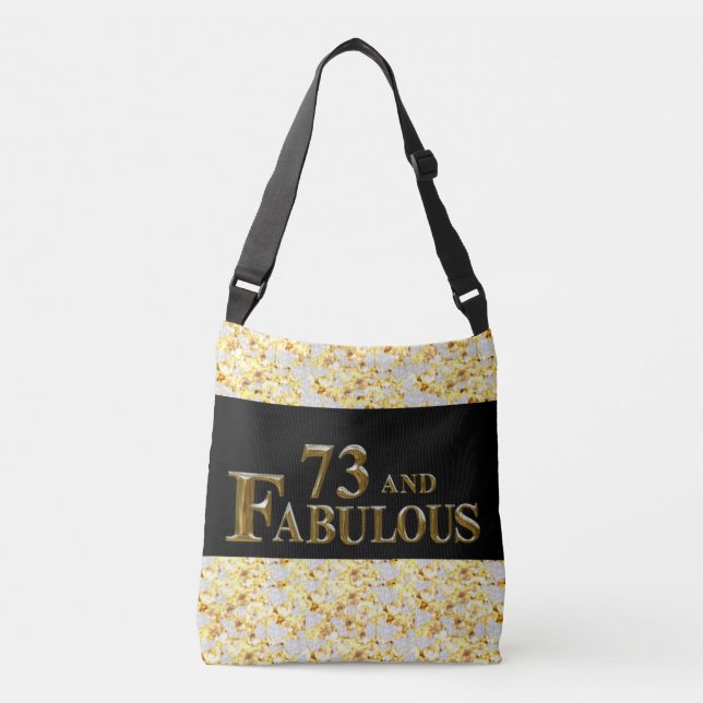 73rd Birthday  Crossbody Bag (Front)