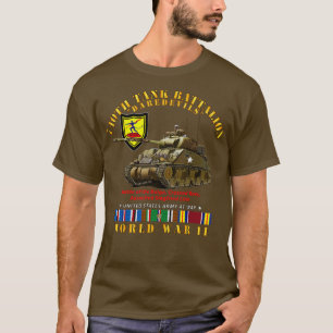 740th Tank Battalion s w Tank WWII EU SVC