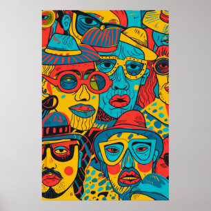 742 Urban Mosaic Everyday Heroes Poster