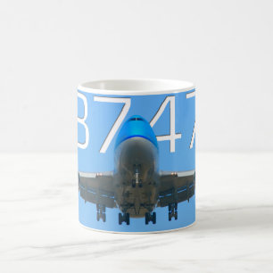 747 AIRLINER COFFEE MUG
