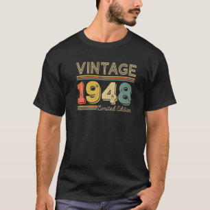 74 Years Old Vintage 1948 74th Birthday T-Shirt