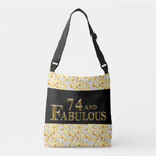 74th Birthday  Crossbody Bag