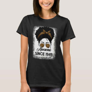 74th Birthday Shirts For Women, Awesome Since 1949