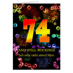 74th Birthday Still Rocking