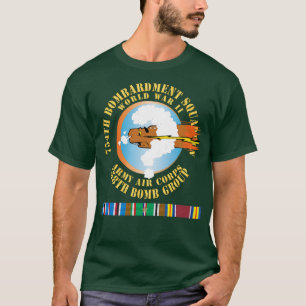 754th Bombardment Squadron 458th Bomb Group WWII w T-Shirt