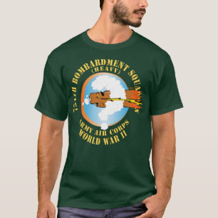 754th Bombardment Squadron Air Corps WWII X T-Shirt