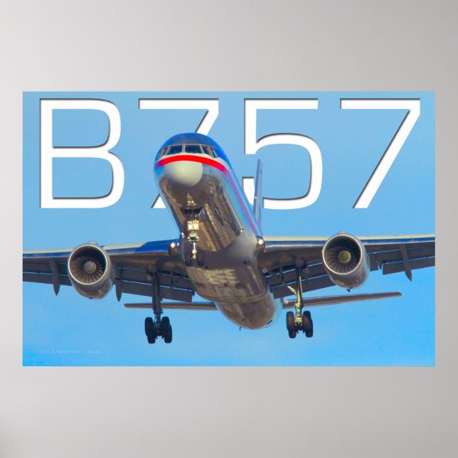 757 AIRLINER POSTER (Front)