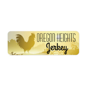 .75"x2.25" Business Product Tag Label Sunny Mornin