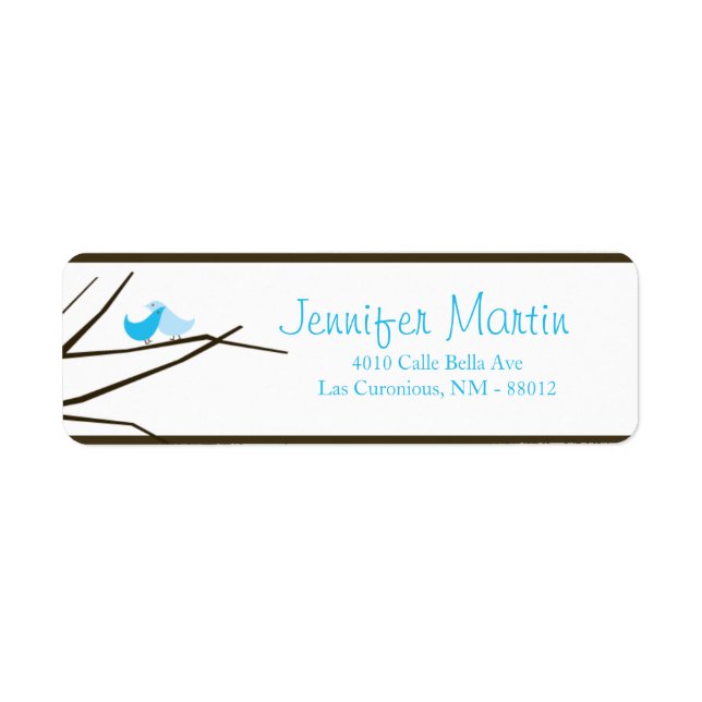 .75"x2.25" Return Address Bamboo Bliss (Front)