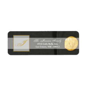 .75"x2.25" Return Address Label ARMY DRESS GREENS