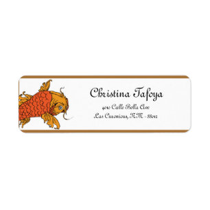 .75"x 2.25" Return Address Geisha