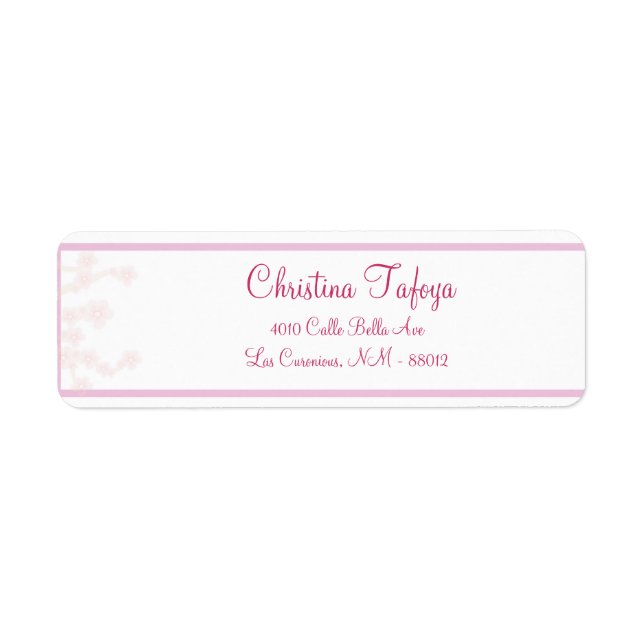 .75" x 2.25" Return Address Lovers in Paris (Front)