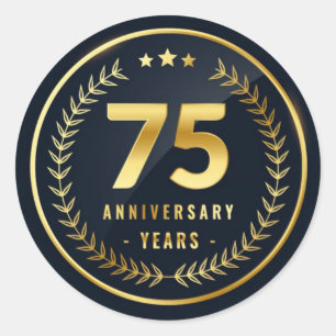 75 Year Anniversary Envelope Seal