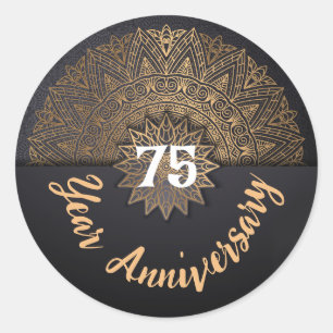 75 Year Anniversary Envelope Seal