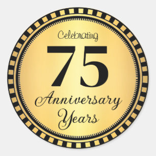 75 Year Anniversary Envelope Seal
