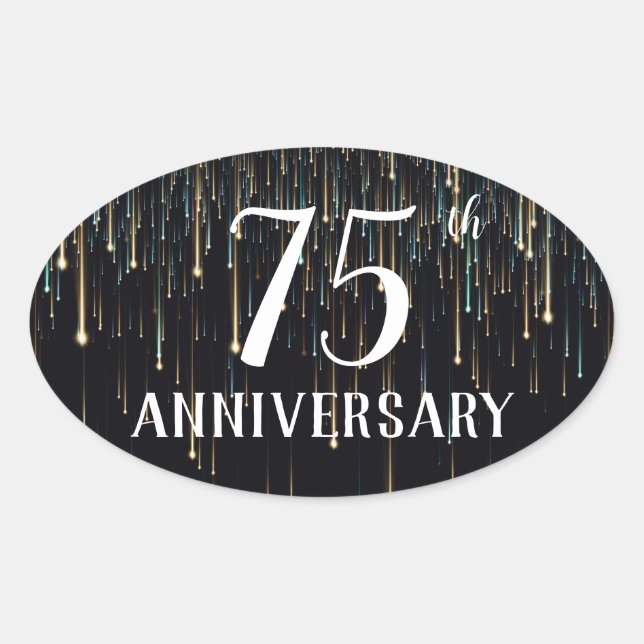 75 Year Anniversary Envelope Seal (Front)