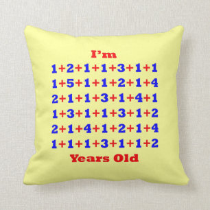 75 Years Old Cushion