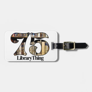 75ers Library Thing luggage tag - No text